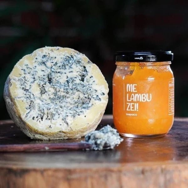 Gorgonzola de colher + Geleia de Damasco